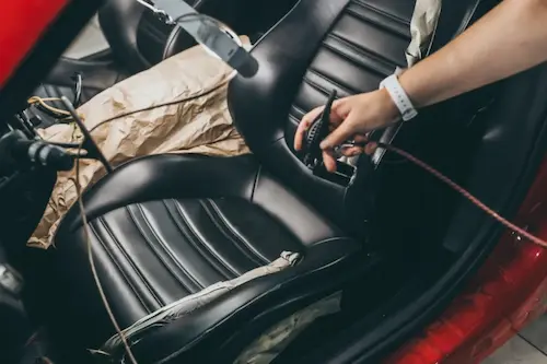 Hloubkové čištění a tepování interiéru