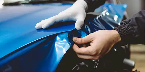 Pokládka ochranné PPF fólie